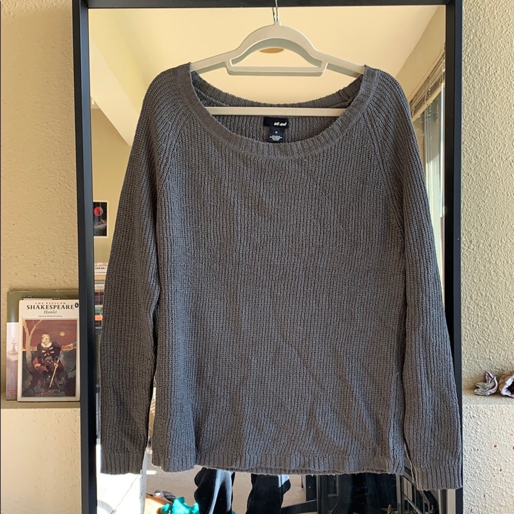 Dark grey sweater